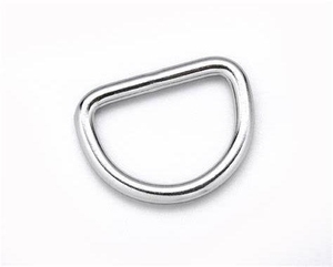 Anillo D de acero inoxidable 304 316 Anillo D con una oreja/orejas dobles bueno para el aparejo de correas de cuerda - Product Image 3