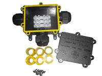 Wasserdichte Anschlussdose Greenway M686-T IP68 3-Wege-Elektroverbinder 4-Pin 5-Pin Anschluss 0,5-2,5mm² 24A 450V Kupfer PC