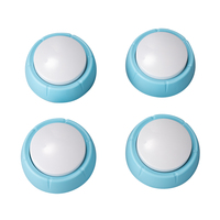 Bouton sonore promotionnel personnalisé Buzzer de communication musicale facile avec enregistrement vocal Produits électroniques grand public en plastique