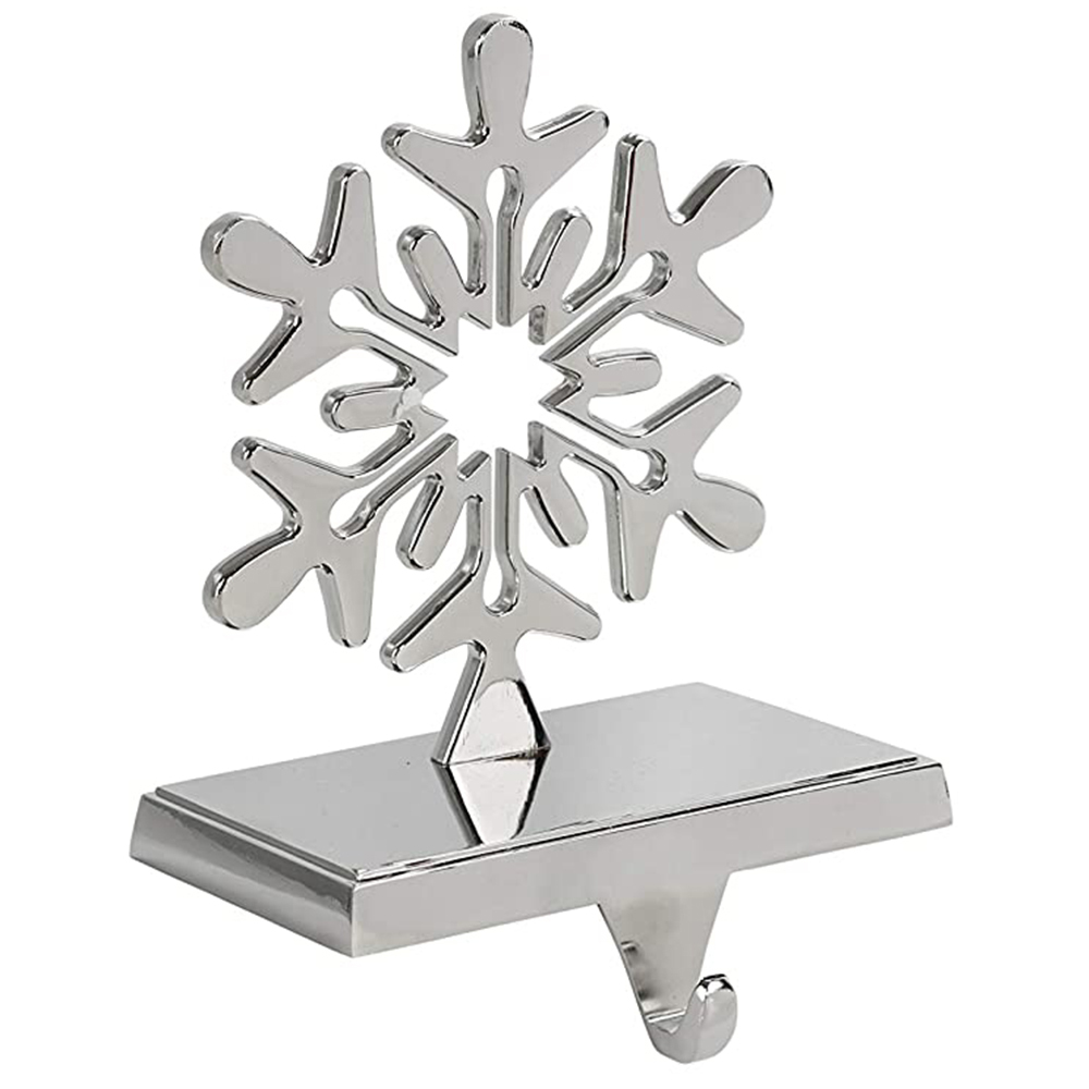 2 X Weihnachtsstrumpf-Haken, Festliches Edelstahl Produktbild-Vorschau 10