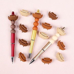 Perles focales en silicone pour la fabrication de bracelets porte-clés, bijoux en silicone, sans BPA, 3D Jésus-Noé, arche religieuse chrétienne - Product Image 4