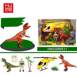 HW-juguetes <span class=keywords><strong>de</strong></span> dinosaurios del Mundo Jurásico para niños, tiranosaurio <span class=keywords><strong>de</strong></span> la bestia gigante, estegosaurus Dragón, juego <span class=keywords><strong>de</strong></span> dinosaurios militares - Product Image 4