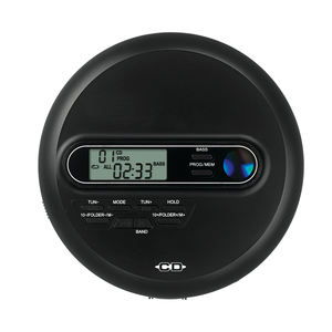 Lecteur CD anti-skip 40/100 secondes en gros, double haut-parleur, radio FM PLL, répéteur, écran LCD, Discman BBS - Product Image 1