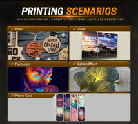 Impresora UV Plana 1016 con Cabezal de Impresión Ricoh Gen5 de Larga Duración para Impresión en Azulejos de Cerámica, Vidrio y Decoración de Paredes