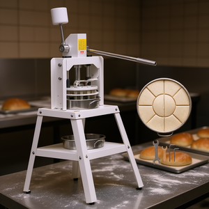 เครื่องตัดแป้งแบบมือหมุน D0100HRSQAX ชุด 10 ชิ้น สำหรับทำขนมปัง อุปกรณ์เบเกอรี่ ใช้งานง่าย - Product Image 2