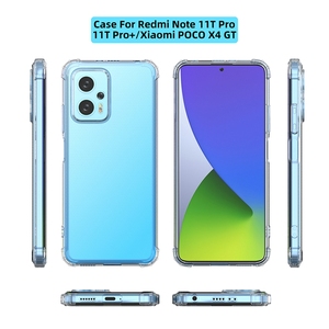 เคสโทรศัพท์นิ่มกันกระแทกมุมถุงลมนิรภัย,เคสใสแบบบางสำหรับ <span class=keywords><strong>Xiaomi</strong></span> Poco X4 GT Fundas สำหรับ Celular - Product Image 3