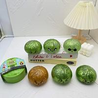 Édition Noël Monstre Vert Pelucheux Grinch 8,5 cm – Jouet Anti-Stress Amusant à Presser – Boîte Mystère Créative – Cadeau Amusant pour Soulager le Stress