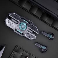 Headset Game E-sports, Tipe In-ear Nirkabel, Latensi Rendah, Model Pribadi Bergaya Mekanik Keren
