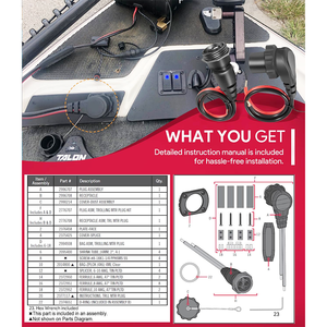 Connettore e Presa MKR-26 1865128 per Motore Elettrico da Pesca <span class=keywords><strong>Minn</strong></span> Kota, Accessorio per Batterie Marine d'Acqua Dolce e Salata - Product Image 6