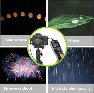 Temporizador de cámara con disparador remoto y función de time lapse para Nikon Df, Z7, Z7 II, Z6, Z6 II, Z5, D750, D780, <span class=keywords><strong>D7500</strong></span>, D7200, D7100 - Product Image 3