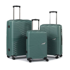 Ensemble de bagages de cabine de luxe de haute qualité 3 pièces <span class=keywords><strong>valise</strong></span> rigide à roulettes légère avec fermeture éclair nouveau design peu coûteuse - Product Image 1