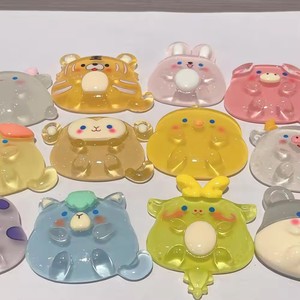 ขนาดใหญ่ส่องสว่าง Zodiac เด็ก Flatback เรซิ่น Charm อุปกรณ์เสริม DIY ครีมกาวโทรศัพท์มือถือผมตู้เย็นสติกเกอร์ขายร้อน - Product Image 3