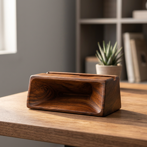 Amplificateur Acoustique Traditionnel Sheesham pour Téléphone – Support Haut-Parleur en Bois Fait Main Écologique et Durable – Vente en Gros - Product Image 3