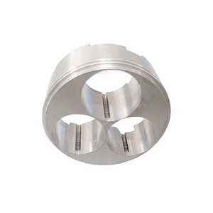 CNC Machined Aluminum Multi Cavity Round Housing, Custom Multi Hole Circular Mechanical Shell Components - Product Image 6