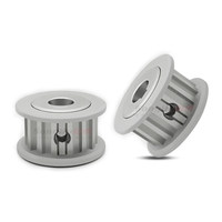 Polea de Correa SH-HTPA38S8M400-A-P16, Polea de Distribución de Aluminio con 38 Ranuras, Diámetro Interior OEM de 16-65 mm