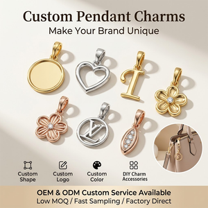 Ciondolo a forma di cuore circolare cavo Yogoo Sartorial per accessori versatili da appendere alla borsa, fornito direttamente dal produttore - Product Image 1