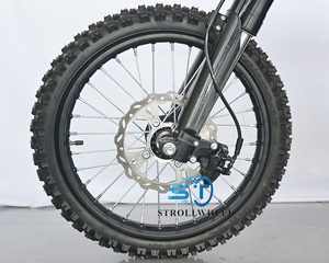 Motocicletta Elettrica per Adulti Fuoristrada, <span class=keywords><strong>Motore</strong></span> Elettrico 3000W 60V con Batteria 27Ah, Stile Chopper - Product Image 2