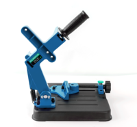 Support de meuleuse d'angle robuste BLUEPOWER pour meuleuses de 180 à 230 mm, support de coupe coulissant réglable à 45 degrés