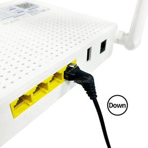 Cat6A 360 Degree Rotatable Ethernet Cable 90 Degree <strong>Patch</strong> <strong>Cord</strong> - Product Image 3