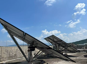 Système de suivi <span class=keywords><strong>solaire</strong></span> à double <span class=keywords><strong>axe</strong></span>, structure de suivi photovoltaïque au sol - Product Image 5