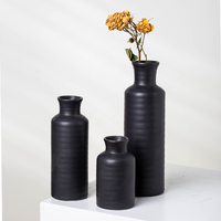 YUANWANG ensemble de 3 tailles différentes Vases en céramique pour la maison Table salon décoration Vase de décoration