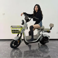 Scooter électrique personnalisé 450W F2, batterie 48V20AH, vitesse 33 km/h, autonomie 50 km, démarrage NFC, pédale pliable, phare LED