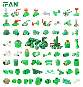 IFAN mẫu miễn phí <span class=keywords><strong>PPR</strong></span> ống nước vật liệu nhựa ống nước plomberie pn25 ổ cắm khớp nối Công Đoàn Nắp khuỷu tay TEE <span class=keywords><strong>PPR</strong></span> phụ kiện - Product Image 1