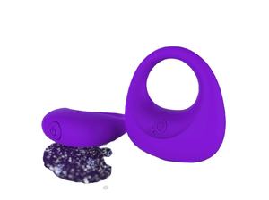 Кольцо для увеличения пениса, кольцо для увеличения пениса, ребристый Вибрационный презерватив - Product Image 3