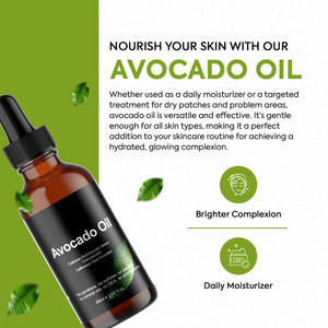 Aceite de Aguacate de Marca Propia de 4oz <span class=keywords><strong>para</strong></span> el Crecimiento del Cabello, Aceite de Aguacate Crudo 100% Puro Prensado en Frío <span class=keywords><strong>para</strong></span> el Cuidado de la Piel, el Cabello y las <span class=keywords><strong>Uñas</strong></span>, y Masajes Corporales - Product Image 3