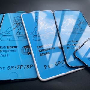 Protection d'écran de téléphone portable en verre 9H anti-traces de doigts avec airbag, cadre haute résistance 18D, anti-choc, verre HD 9D 21D 20D 99D 111D 777D 999D - Product Image 4