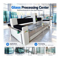 Centre d'usinage CNC multi-usages HMI 3 axes ATC pour le verre – Une machine pour le perçage, le fraisage, le polissage et le traitement complexe du verre