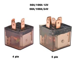 Hot bán DC 12V24V 80A 100A 4/5 pins không thấm nước ô tô chuyển tiếp chuyển đổi thiết bị điều khiển Xe Rơ Le chuyển đổi công suất cao - Product Image 6