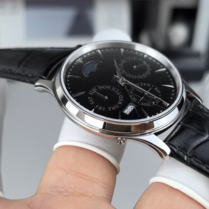 Reloj Mecánico Automático <span class=keywords><strong>de</strong></span> Negocios para Hombre, Serie <span class=keywords><strong>Fase</strong></span> Lunar, Calendario Perpetuo <span class=keywords><strong>de</strong></span> Alta Calidad, Acero Inoxidable, Cristal <span class=keywords><strong>de</strong></span> Zafiro - Product Image 3