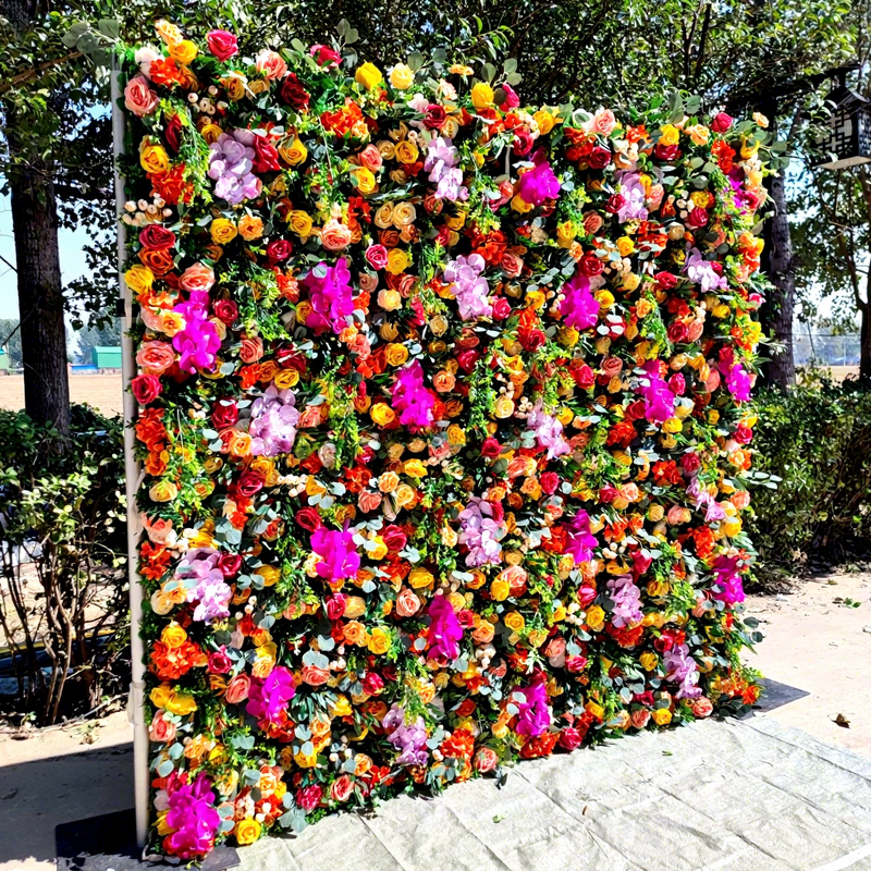Flowers Wedding Decor Flowerwall Artificial Panel