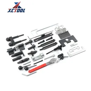 XCTOOL Kit Alat Pengatur Waktu Penyelarasan Penguncian Camshaft Mesin untuk VW Audi Skoda 1.2/1.4/1.9/2.0 Alat Perbaikan Mobil XC1667