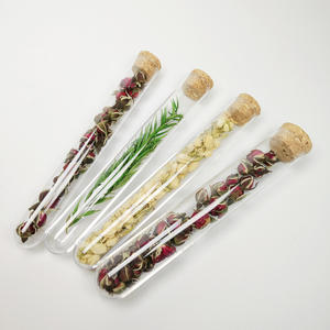 Reagenzglas aus Klarem PS-Kunststoff mit Korken in Verschiedenen Größen - Product Image 1