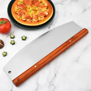 Professionale in acciaio inox bike cutter pizza rullo divisore ruota lama coltello strumento e ruote e protezione in modo sicuro guaina