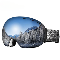 Fabrication et fourniture de lunettes de ski pour hommes personnalisées, lunettes de soleil d'hiver anti-lumière, vente en gros de lunettes de ski pour la neige