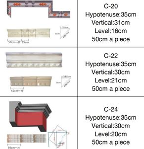 Bonne vente moules pour corniche corniche moules prix polyester corniche moule - Product Image 3