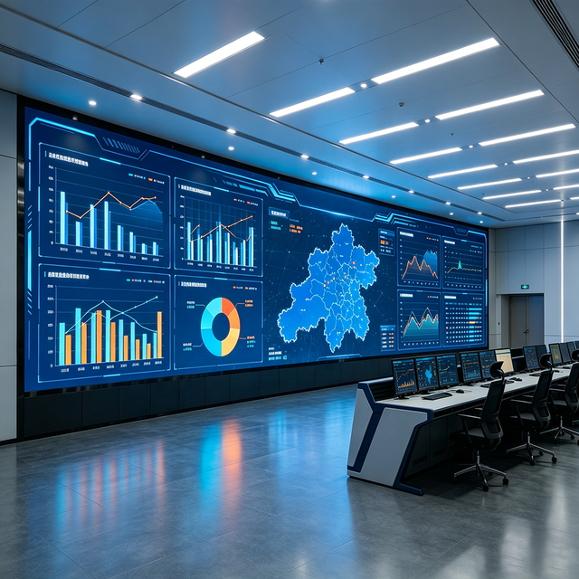 COB P0.78 P0.93 P1.25 P1.56 P1.875 Indoor Video Wall 163 Inch Led TV Seamless LED Display Screen for Command Center