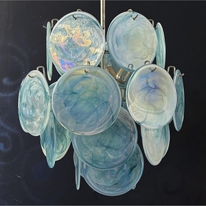 Illuminazione Moderna in Vetro di Murano per Hotel e Soggiorno, Lampadario a Sospensione <span class=keywords><strong>LED</strong></span> in Vetro Colorato, Stile Vintage - Product Image 3