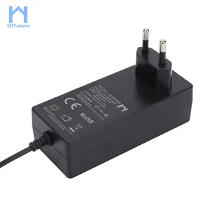 Camer Adapter 60w Wall Mount Power Supply Universal Input AC 220v DC Output 20v AC DC 20v 3a 60w Plug in Black White 3 Years