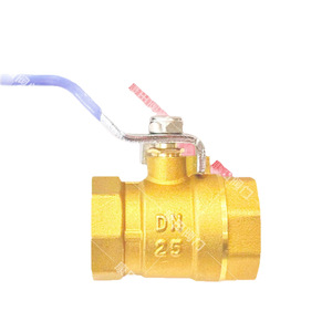 Robinet à bille en laiton Yasuda 216 fileté à verrouillage manuel pour le contrôle du débit d'eau, usage industriel - Product Image 2