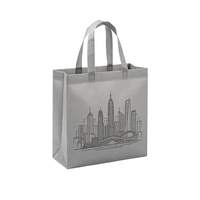 Sac promotionnel en non-tissé laminé, vente en gros à prix réduit
