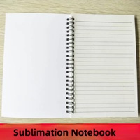 Nouveau cahier de Sublimation thermique A4 A5 A6 imprimé Logo cahier spirale étudiant personnalisé bricolage cahier vierge