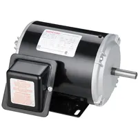 Moteur de ventilateur asynchrone monophasé fiable 60Hz 1HP IE3 avec corps en aluminium et support de pied pour équipement de circulation d'air CVC