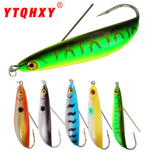 Señuelo de Pesca XY-409 Minnow de 8.5cm y 19.9g, Hundimiento Lento, Anzuelo Simple, Cebo Duro para Pesca de Lubina, Colores Verde, Azul, Negro, Dorado y Amarillo - Product Image 4