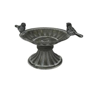 Antik Retro tarzı bahçe demir kuş besleyici rustik açık süs kase Pet gıda ve sulama için otomatik özellikleri - Product Image 1