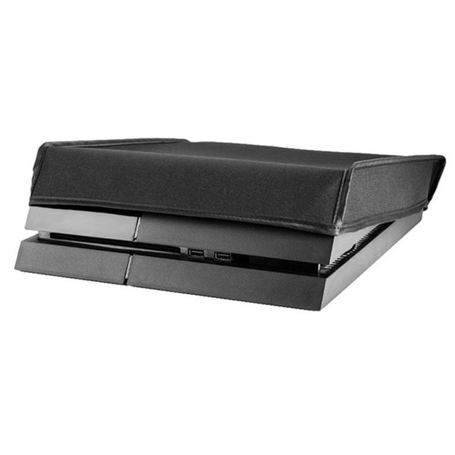 Data Frog Soft Neoprene Dust-Proof Case for Sony for Playstation 4 for PS4 Pro Slim Console Protective Cover for Video Game Cons