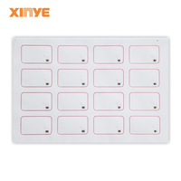 Disposition RFID prélaminage incrustation pvc 25 feuilles Mifare Desfire EV1 EV2 EV3 2K 4K 8K octets pour la fabrication de cartes rfid
